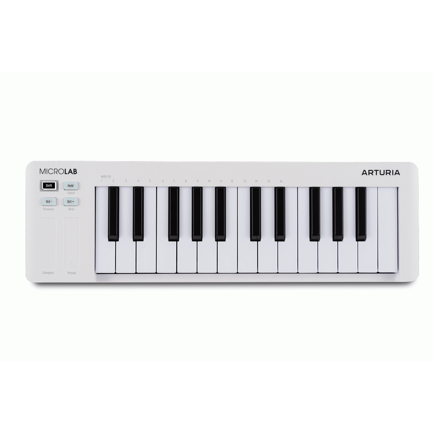 Arturia Microlab 25 Minikey Midi Controller - White