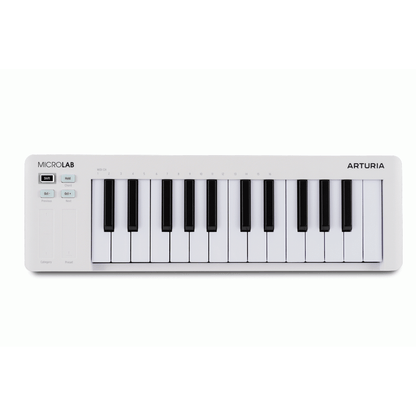Arturia Microlab 25 Minikey Midi Controller - White
