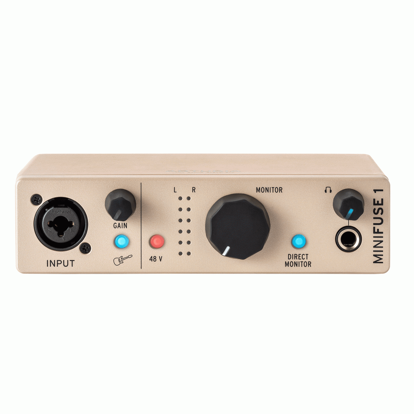 Arturia MiniFuse 1 Audio Interface - Champagne