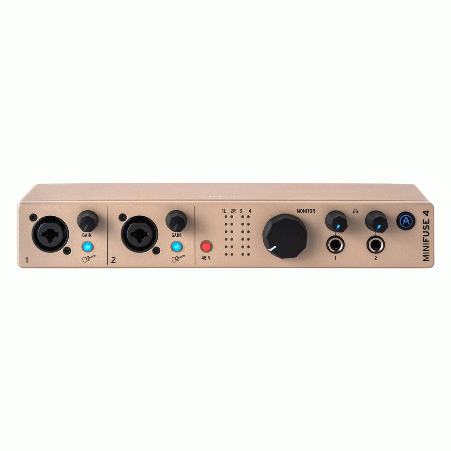 Arturia MiniFuse 4 4 In/4 Out USB 2 Interface - Champagne