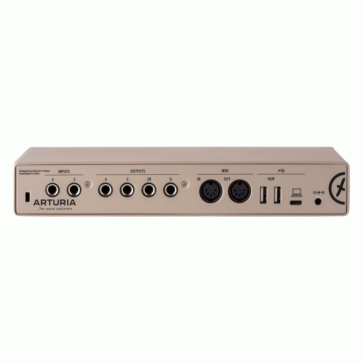Arturia MiniFuse 4 4 In/4 Out USB 2 Interface - Champagne