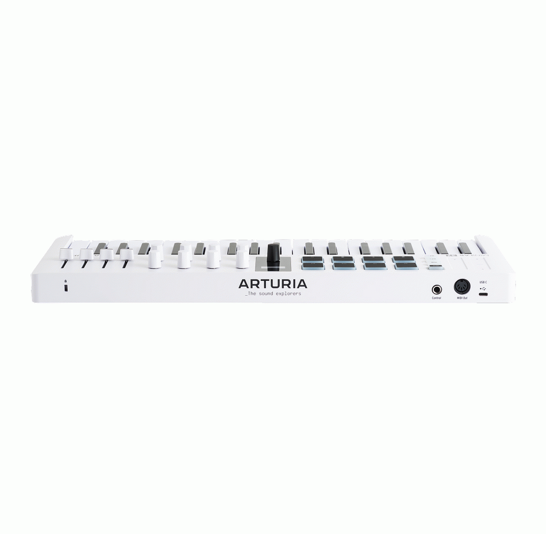 Arturia MiniLab 37 MIDI Controller - White