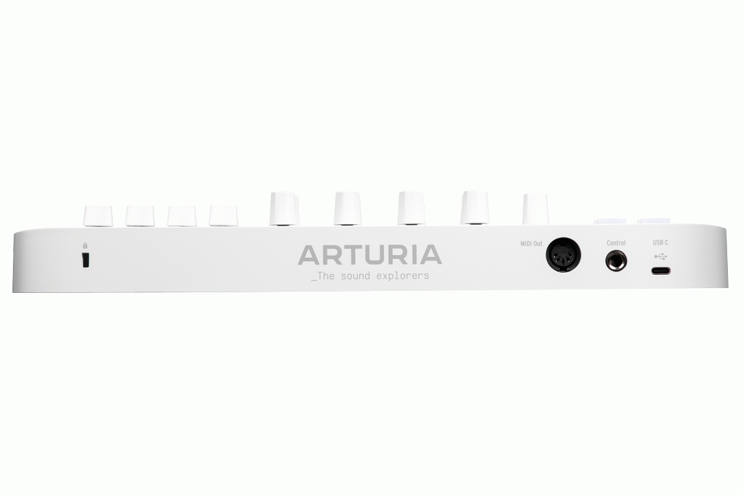 Arturia MiniLab Mk3 25-Key MIDI Controller - Ltd Edition Alpine White - Joondalup Music Centre