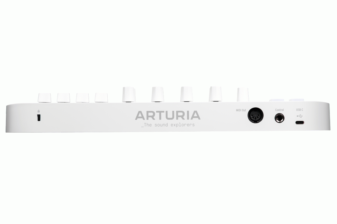 Arturia MiniLab Mk3 25-Key Universal MIDI Controller - Ltd Edition Alpine White