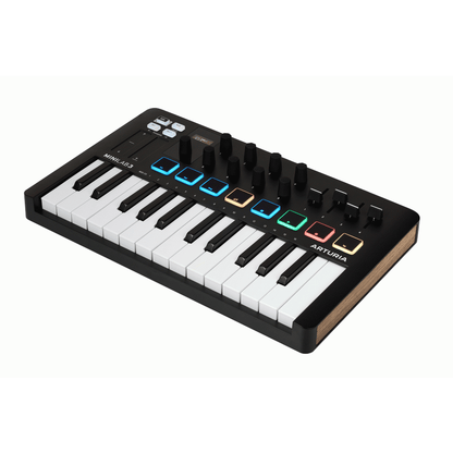 Arturia MiniLab Mk3 25-Key Universal MIDI Controller - Black - Joondalup Music Centre