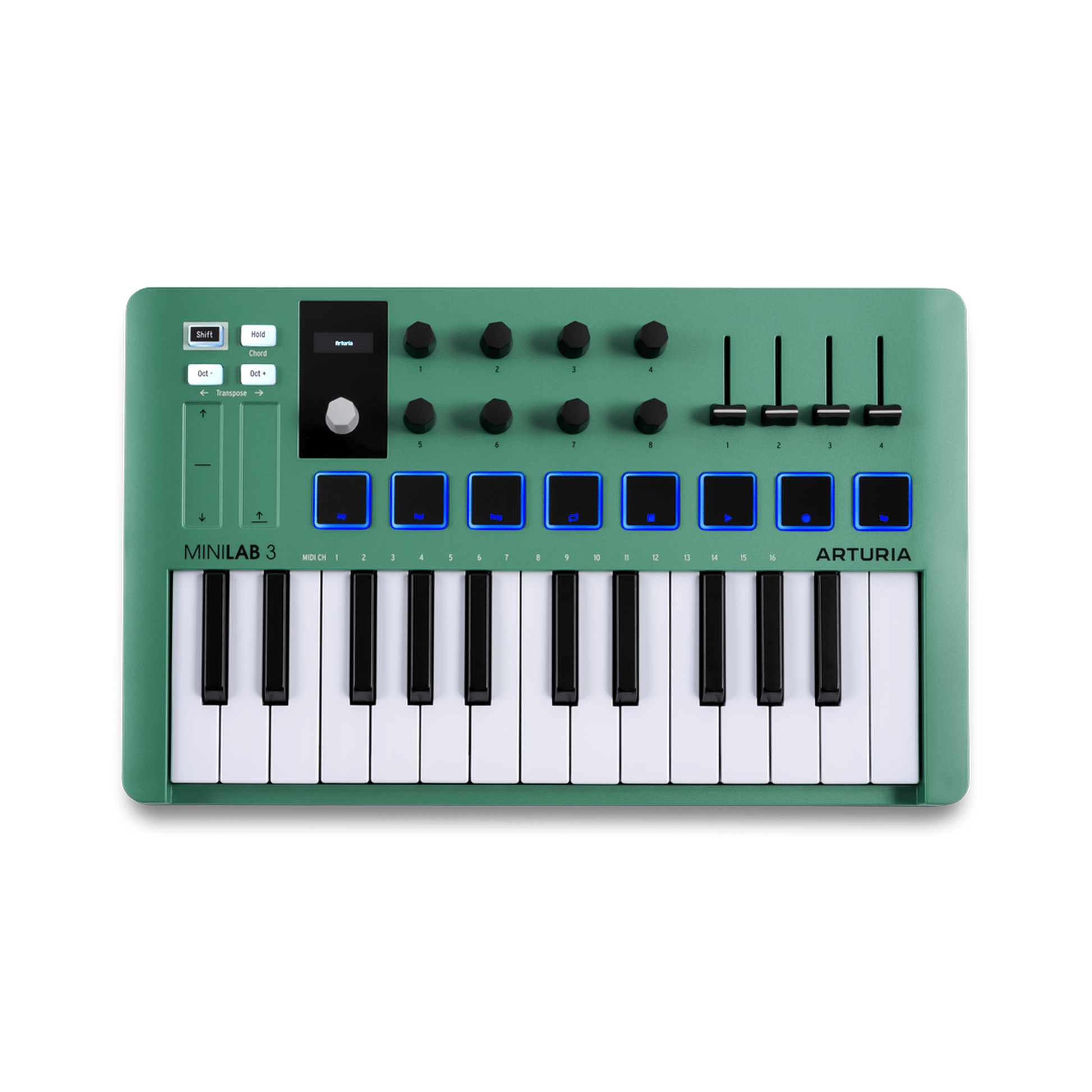 Arturia Minilab 3 25 Note Keyboard - Ltd Edition Mint Green - MIDI - [shop-name]