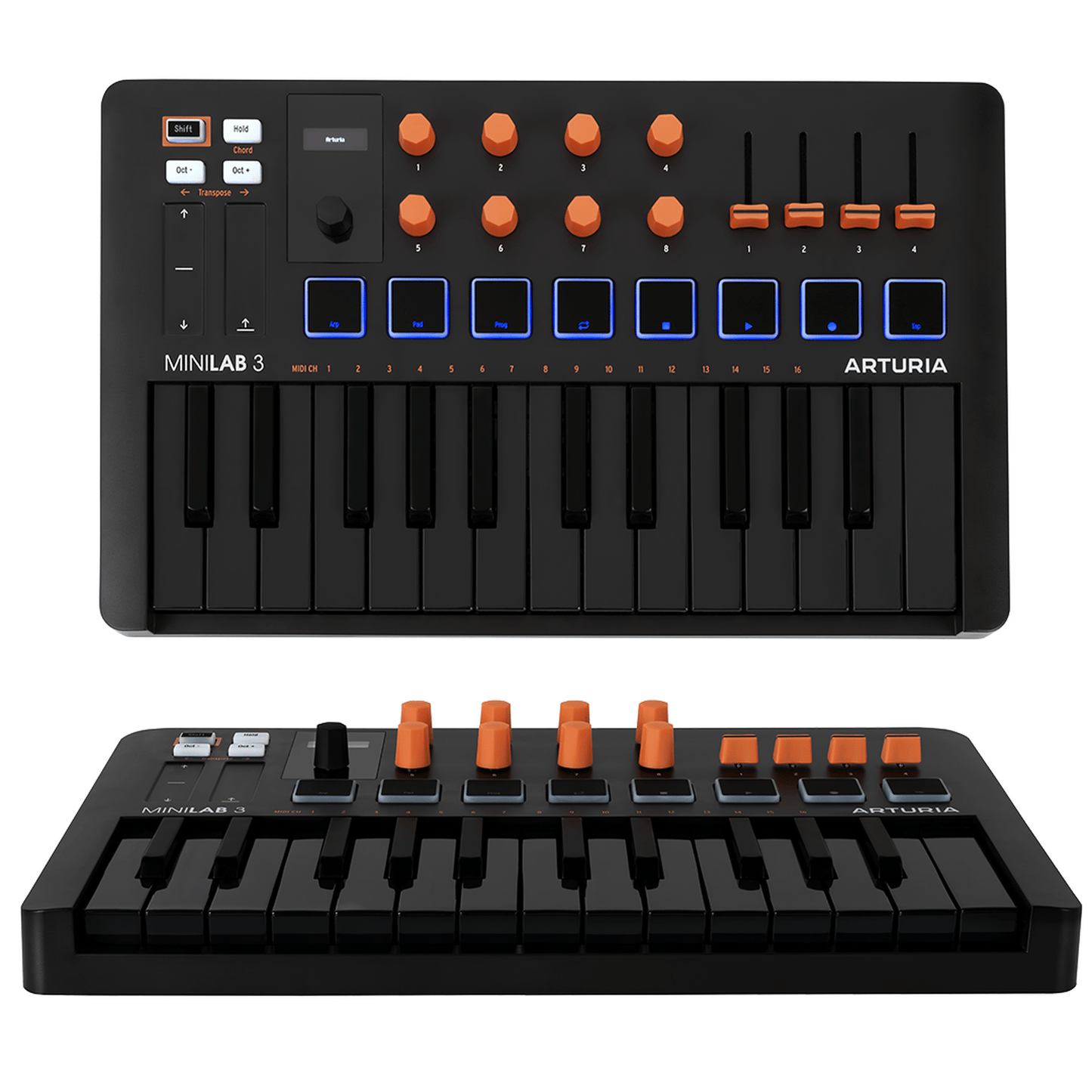 Arturia Minilab 3 25 Note Keyboard - Ltd Edition Orange - MIDI - [shop-name]