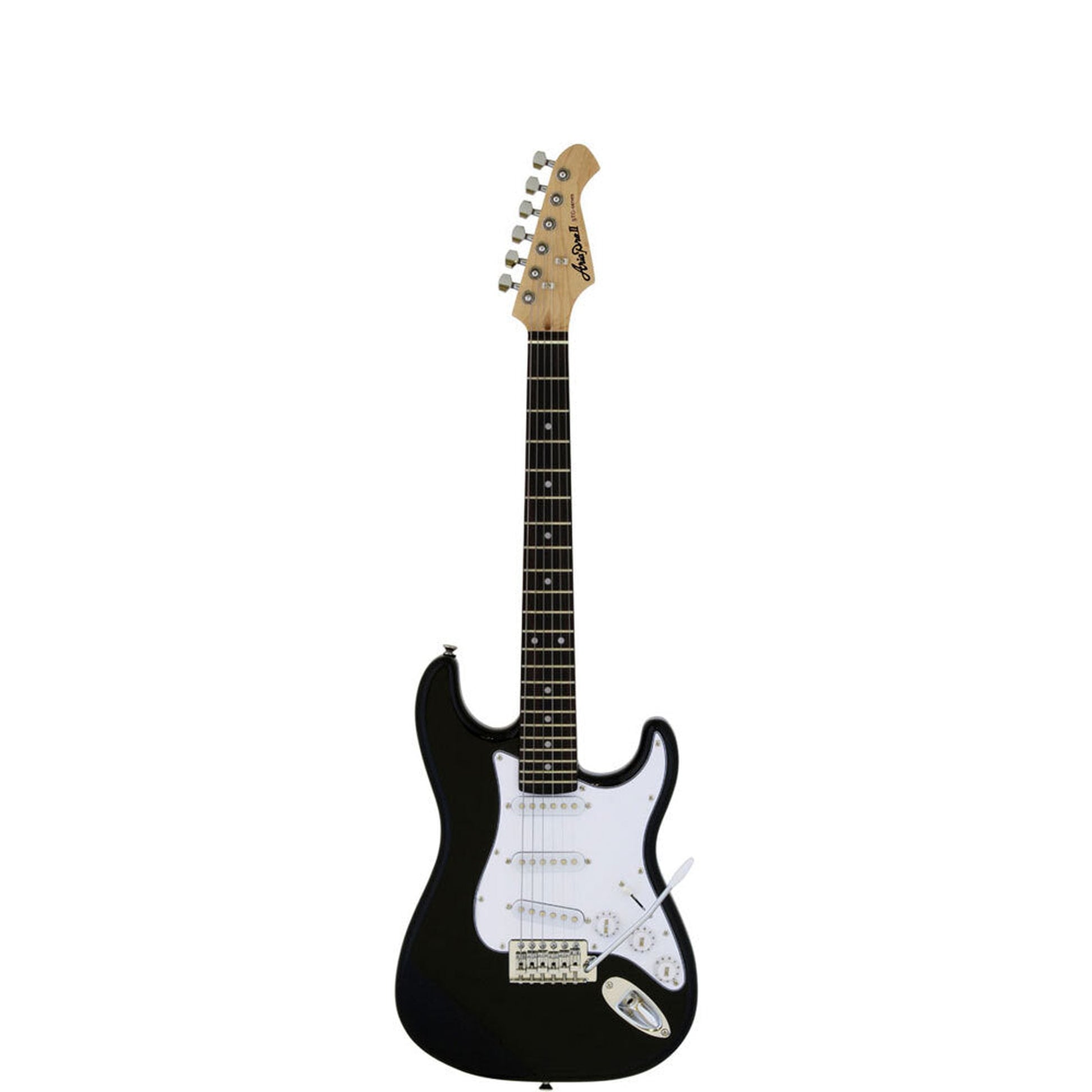 Aria STG-MINI Series 3/4 Size Electric Guitar - Black - Joondalup Music Centre