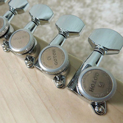 Gotoh SG381 Magnum Lock Traditional Series Guitar Tuning Machines in Chrome Finish (6-inline)