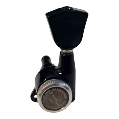 Gotoh SG381 Magnum Lock Traditional Series Guitar Tuning Machines in Black Finish (3+3)
