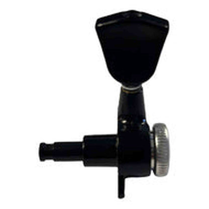 Gotoh SG381 Magnum Lock Traditional Series Guitar Tuning Machines in Black Finish (3+3)
