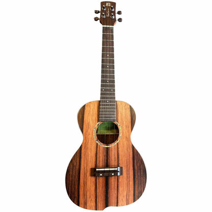 Jose Garcia AU-Series Striped Ebony Concert Ukulele - Natural Satin Finish