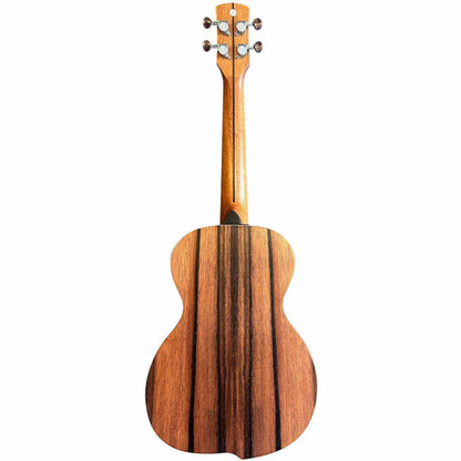 Jose Garcia AU-Series Striped Ebony Concert Ukulele - Natural Satin Finish back