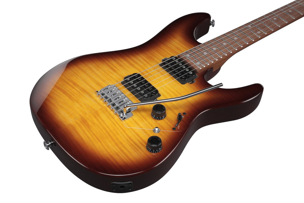 Ibanez AZ24S1F VLS Electric Guitar - Transparent Sunburst-ELECTRIC GUITAR-Joondalup Music Centre