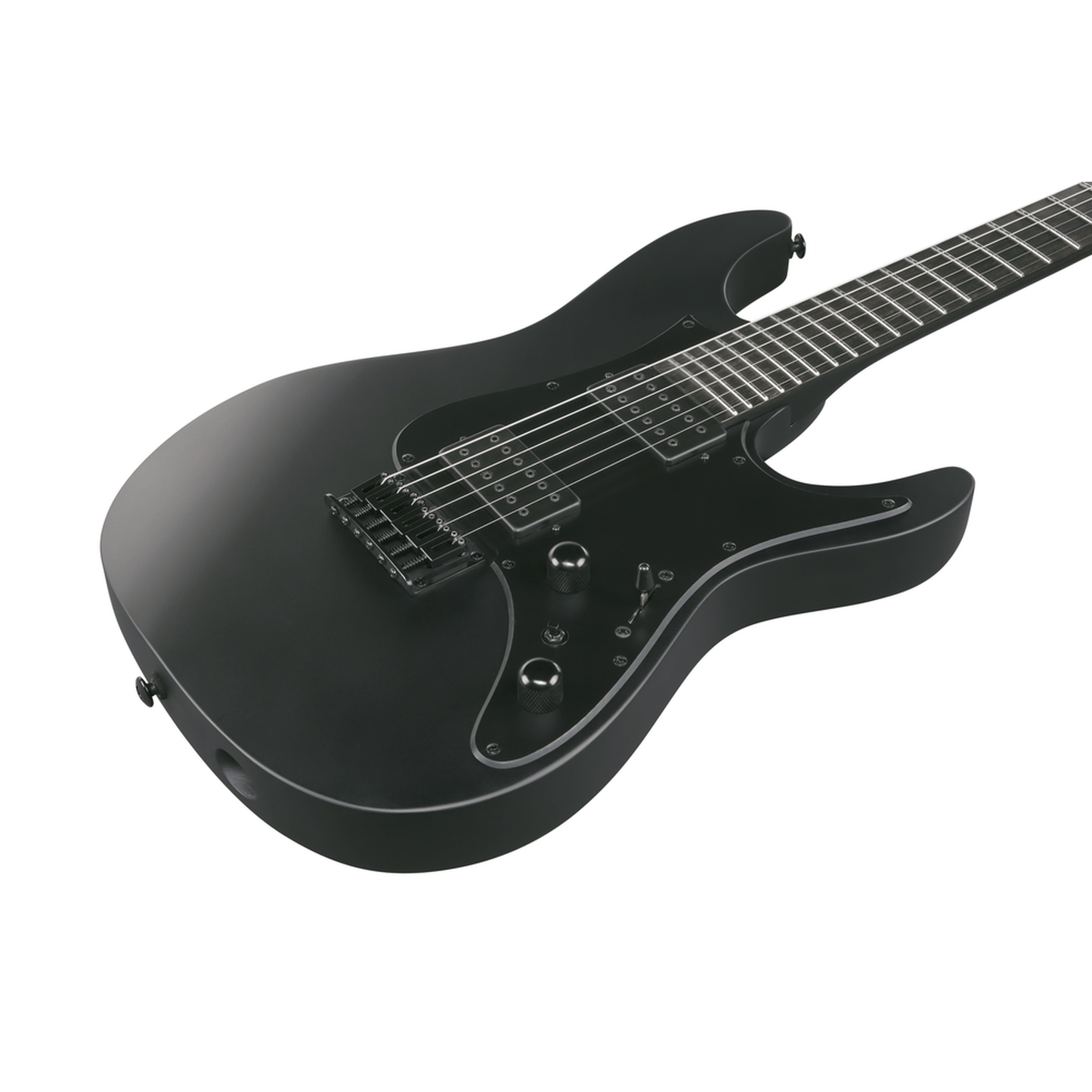 Ibanez AZ41B1 BKF Iron Label Electric Guitar - Black Matte in Perth body