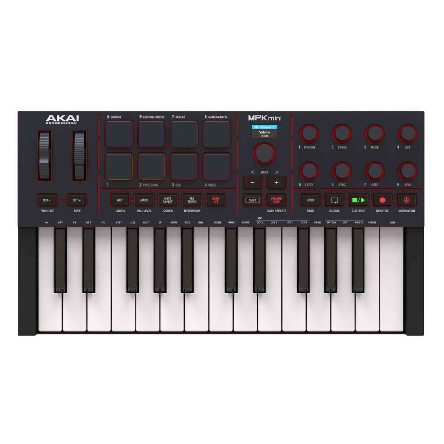 Akai Professional MPK Mini IV MIDI controller - Black from Joondalup Music Centre