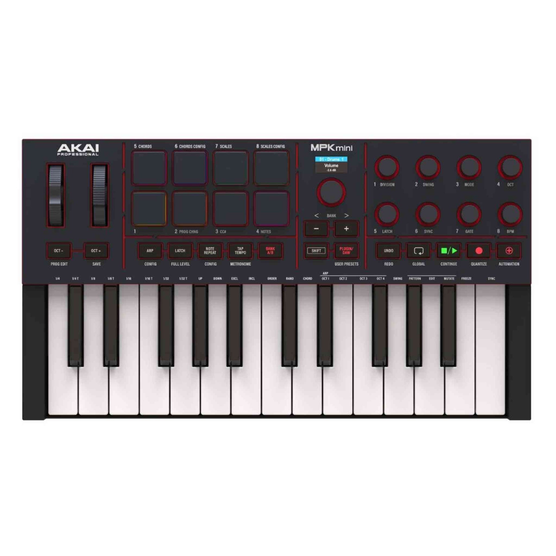 Akai Professional MPK Mini IV MIDI controller - Black from Joondalup Music Centre