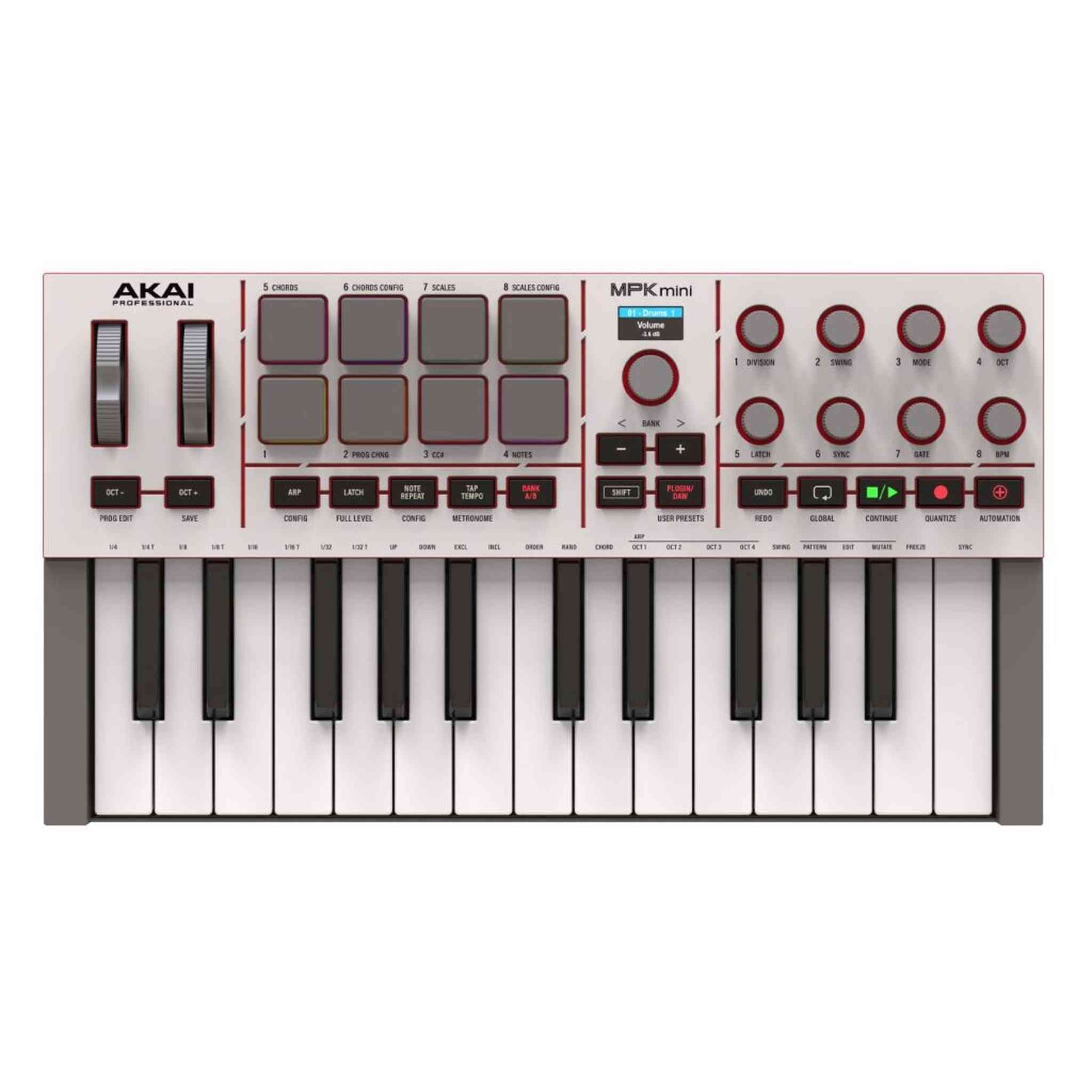 Akai Professional MPK Mini IV MIDI controller - Grey from Joondalup Music Centre