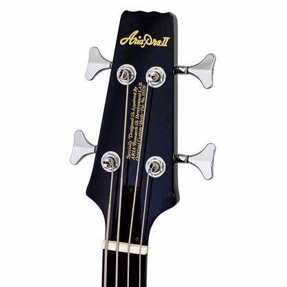 Aria Pro II SB-CLB Cliff Burton Signature Electric Bass Guitar - Black 4