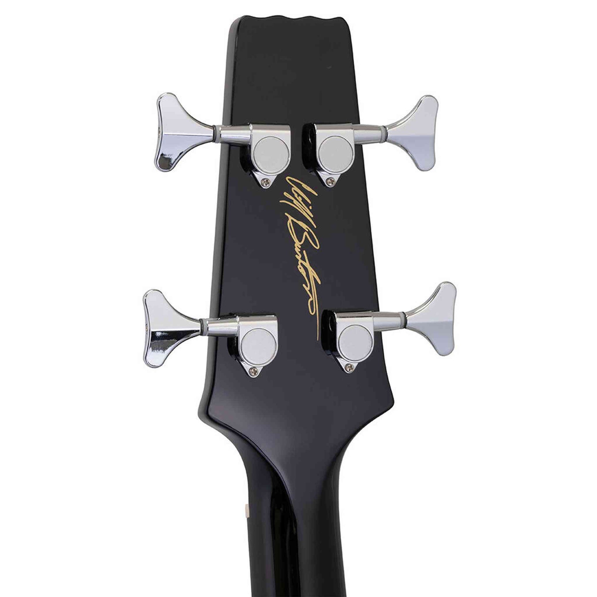 Aria Pro II SB-CLB Cliff Burton Signature Electric Bass Guitar - Black 5