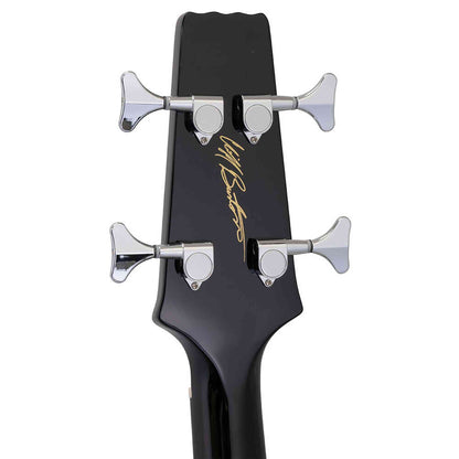 Aria Pro II SB-CLB Cliff Burton Signature Electric Bass Guitar - Black 5