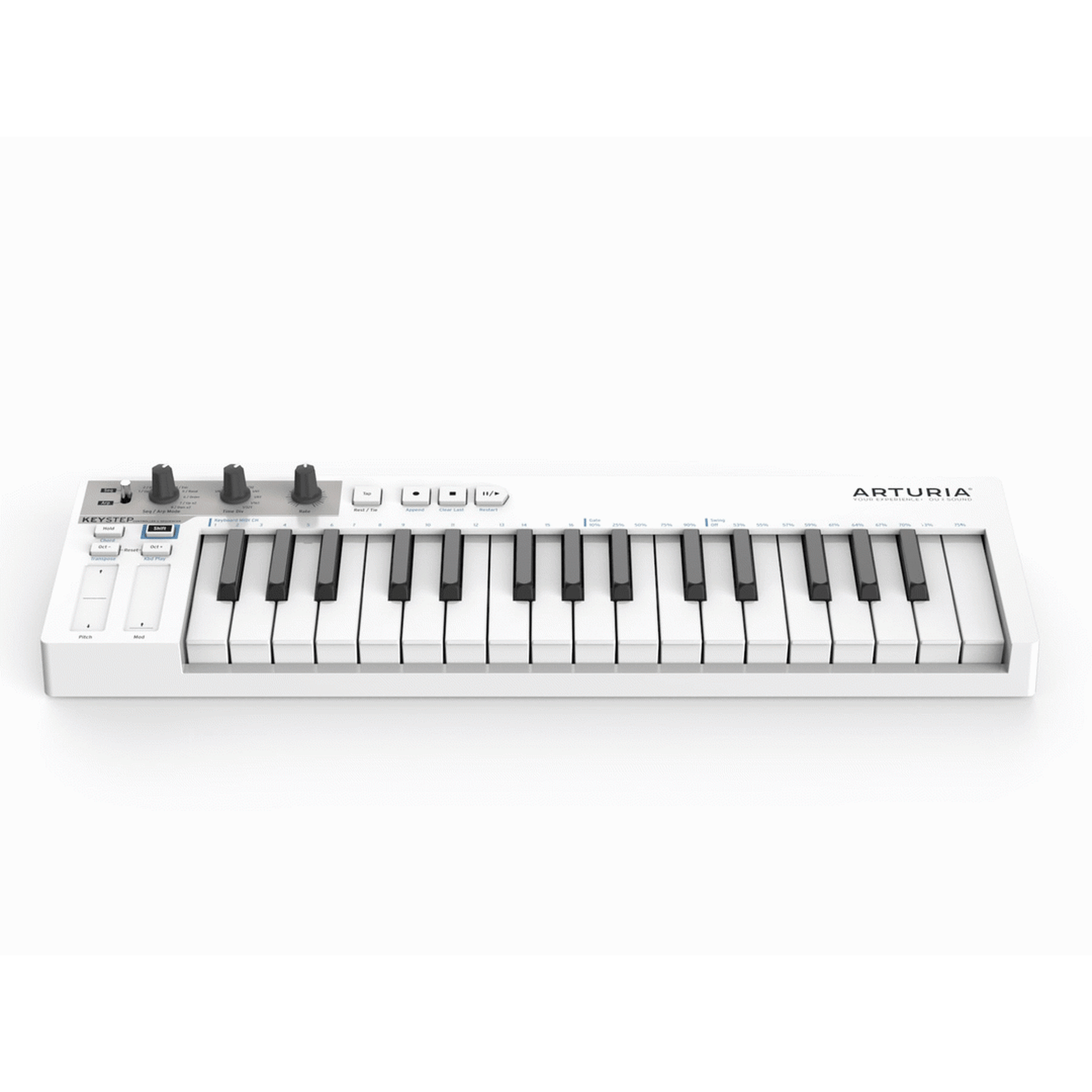 Arturia Keystep MIDI Controller - White from Joondalup Music Centre 2