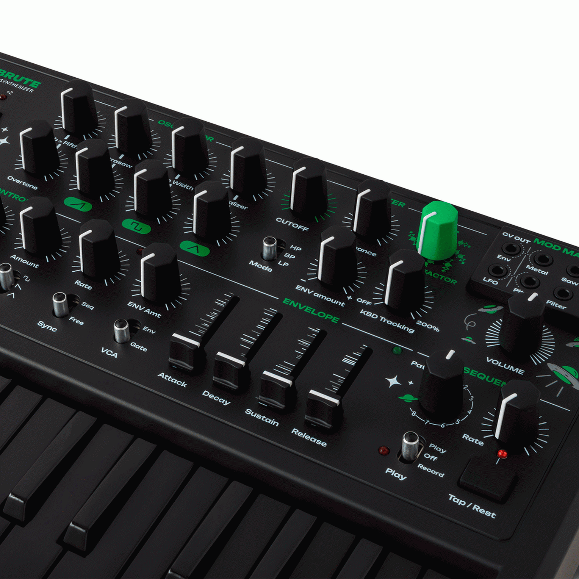Arturia MicroBrute UFO Limited Edition 25 Key Monophonic Analog Synthesiser from Joondalup Music Centre 5
