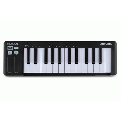 Arturia Microlab 25 Minikey Midi Controller - Black from Joondalup Music Centre