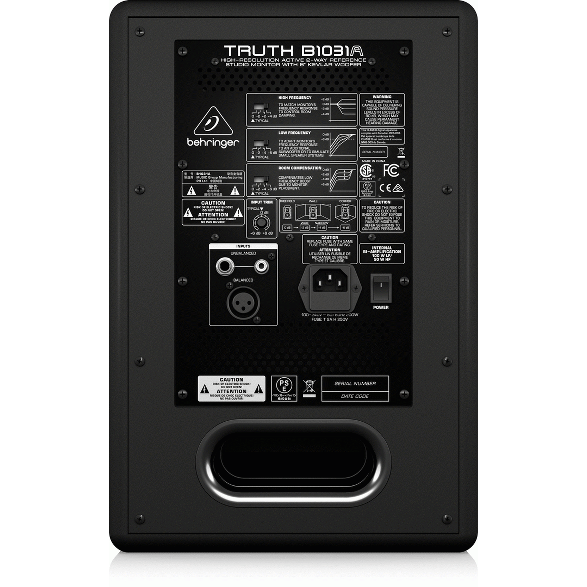 Behringer Truth B1031A Studio Monitor - Joondalup Music Centre