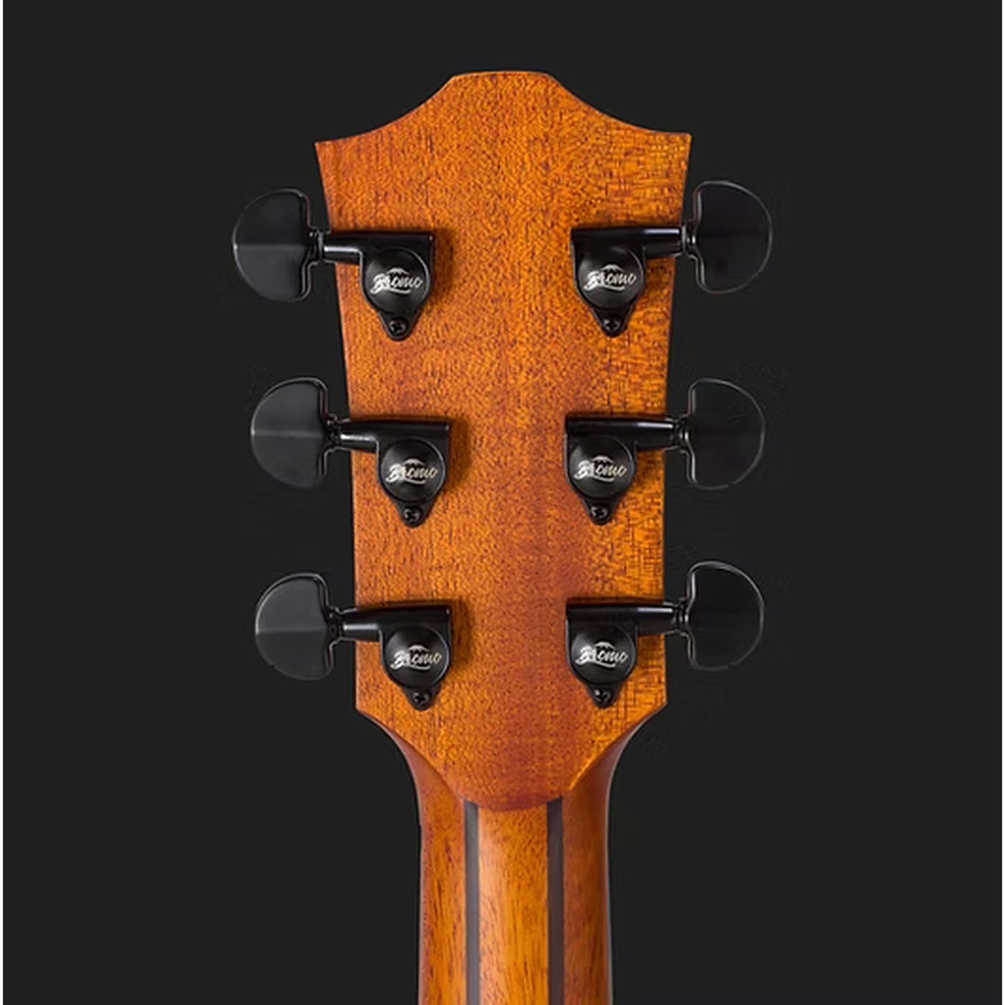 Bromo Rocky Mountain Concert Cutaway Acoustic Guitar - Spruce Top neck back