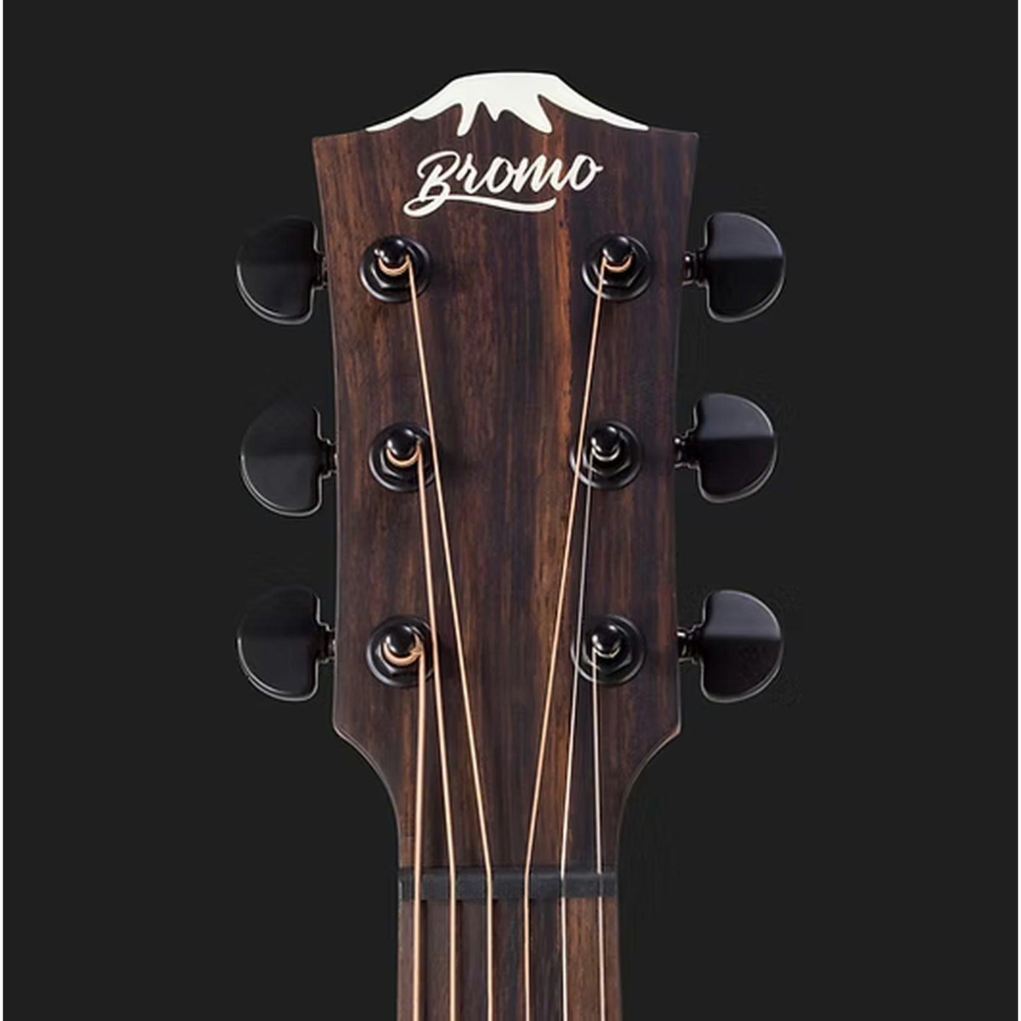 Bromo Rocky Mountain Concert Cutaway Acoustic Guitar - Spruce Top neck front