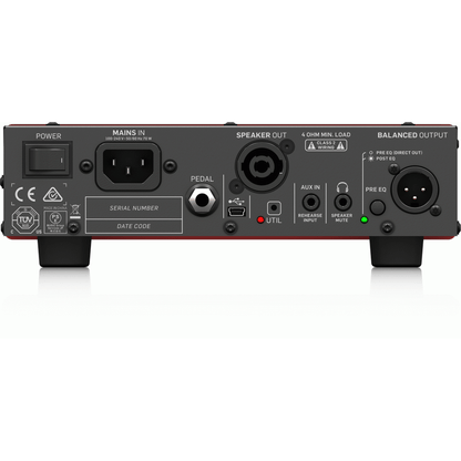 TC Electronic BH250 Bass Amplifer Head