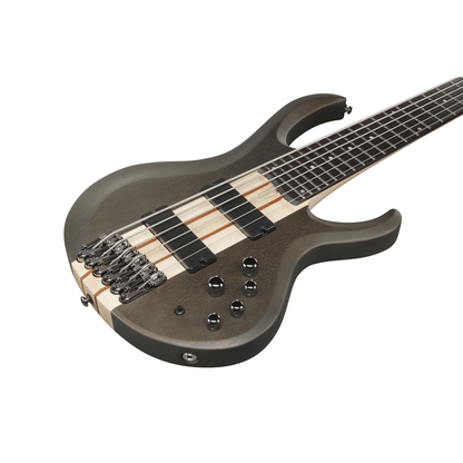 Ibanez BTB606 6 String Bass - Transparent Gray Flat
