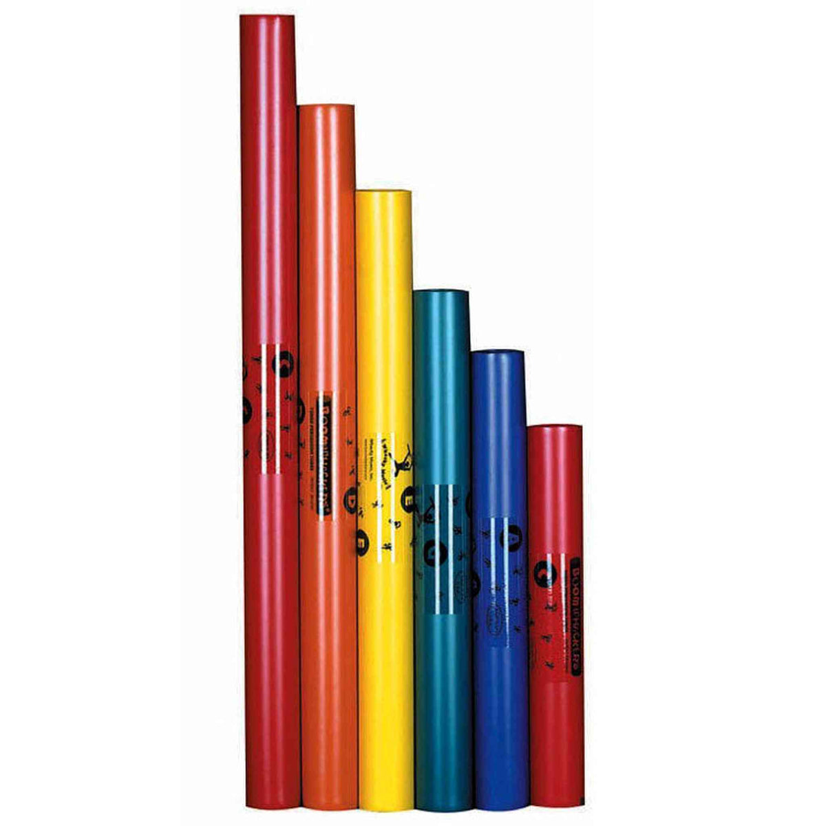 Boomwhackers 6-Note Pentatonic C-Major Scale Set