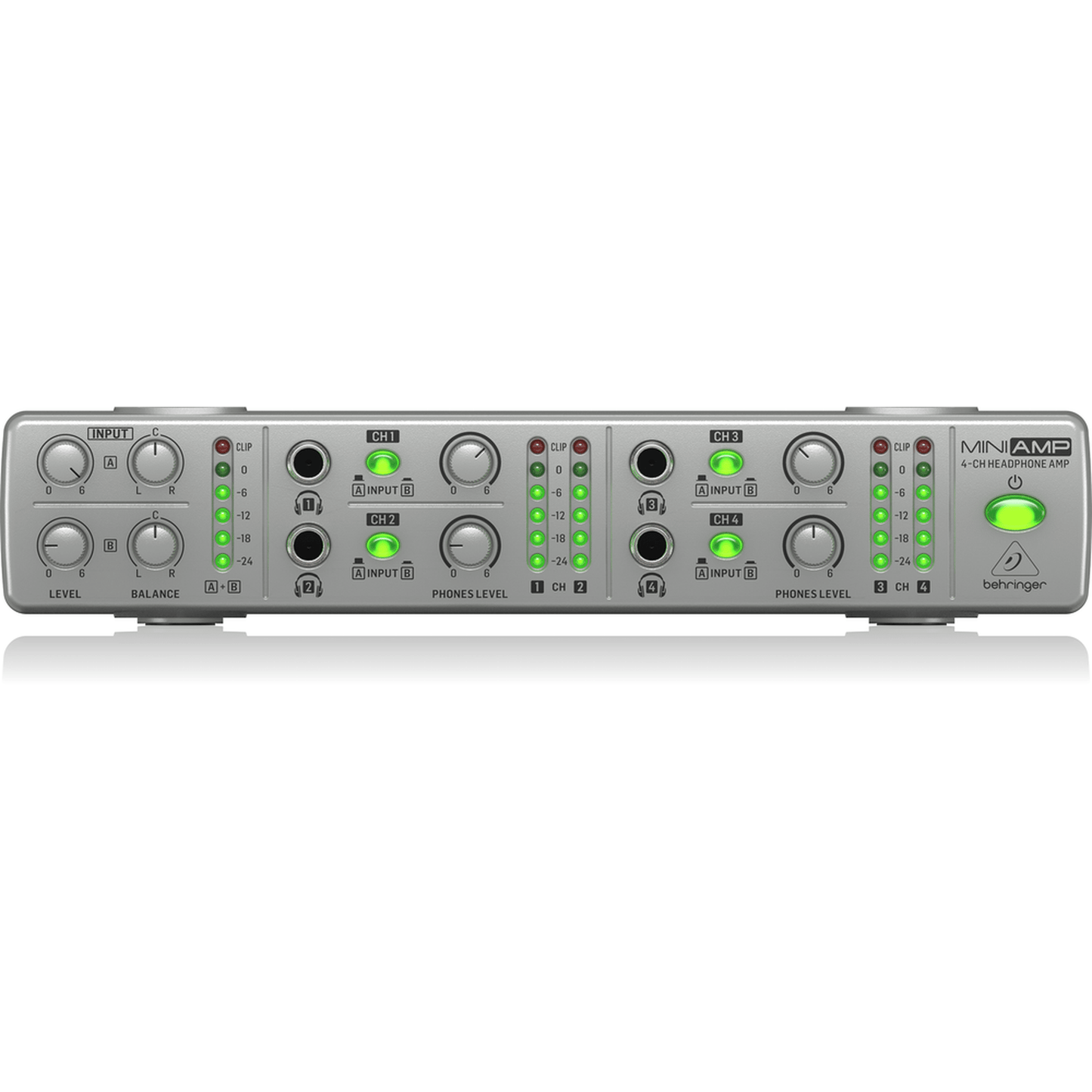 Behringer AMP800 V2 4 Channel Stereo Headphone Amplifier from Joondalup Music Centre