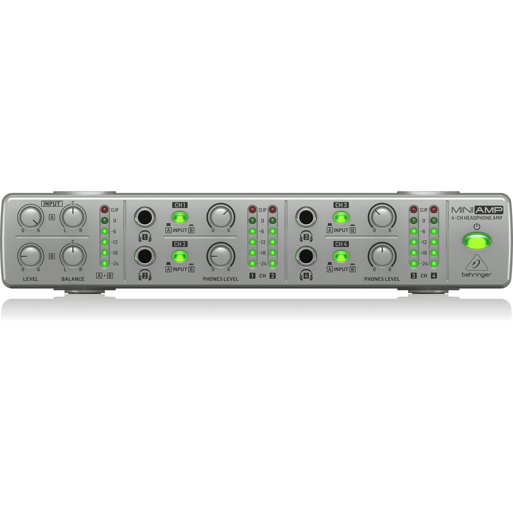Behringer AMP800 V2 4 Channel Stereo Headphone Amplifier from Joondalup Music Centre