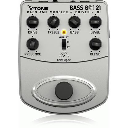Behringer BDI21 V-Tone Bass Driver Di Effects Pedal from Joondalup Music Centre