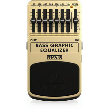 Behringer BEQ700 Bass Graphic Equalizer Effects Pedal from Joondalup Music Centre