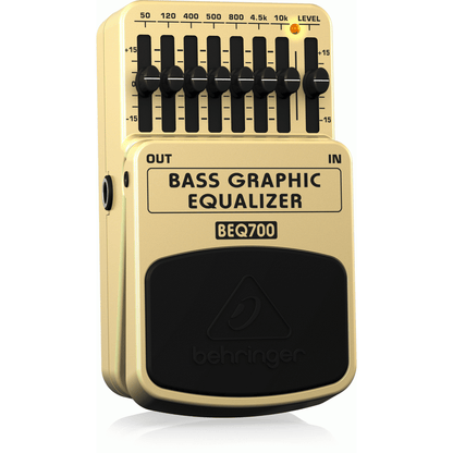 Behringer BEQ700 Bass Graphic Equalizer Effects Pedal from Joondalup Music Centre 3