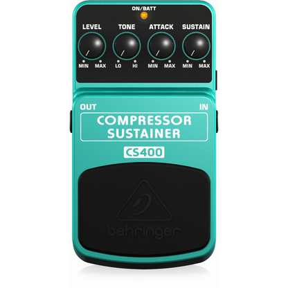Behringer CS400 Compressor/Sustainer Pedal from Joondalup Music Centre