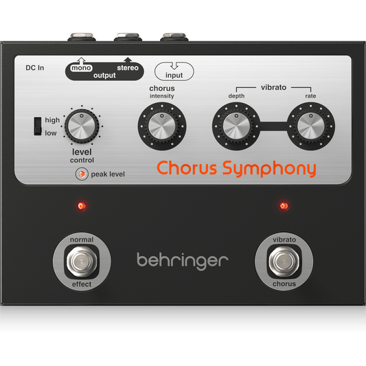 Behringer Chorus Symphony Effects Pedal from Joondalup Music Centre
