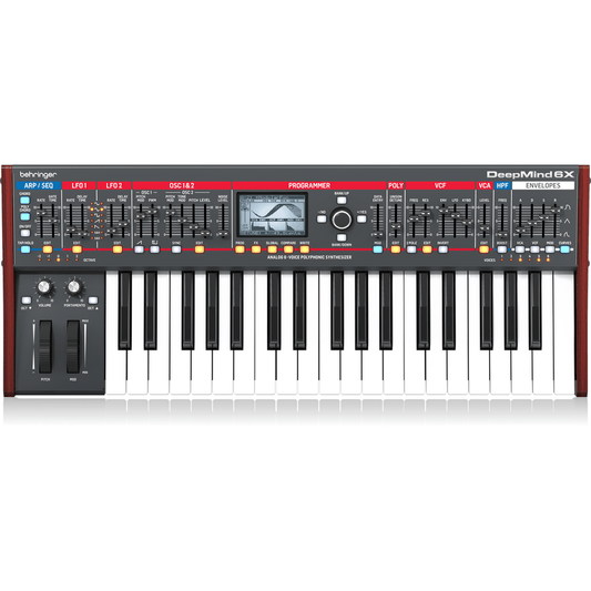 Behringer Deepmind 6X True Analog 6-Voice Polyphonic Synthesiser from Joondalup Music Centre