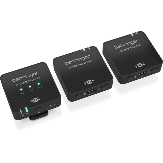 Behringer Go Cam Wireless ii wireless Clip-On Microphone System from Joondalup Music Centre