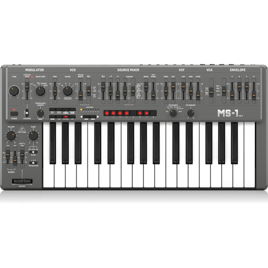 Behringer MS-1 MKII-GY Analogue Synth from Joondalup Music Centre