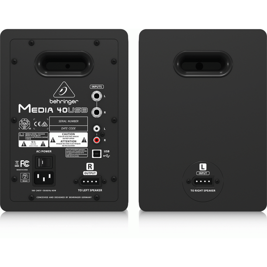 Behringer Media 40USB Studio Monitors (Pair) from Joondalup Music Centre 2