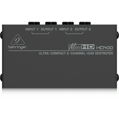 Behringer MicroHD HD400 Hum Destroyer from Joondalup Music Centre