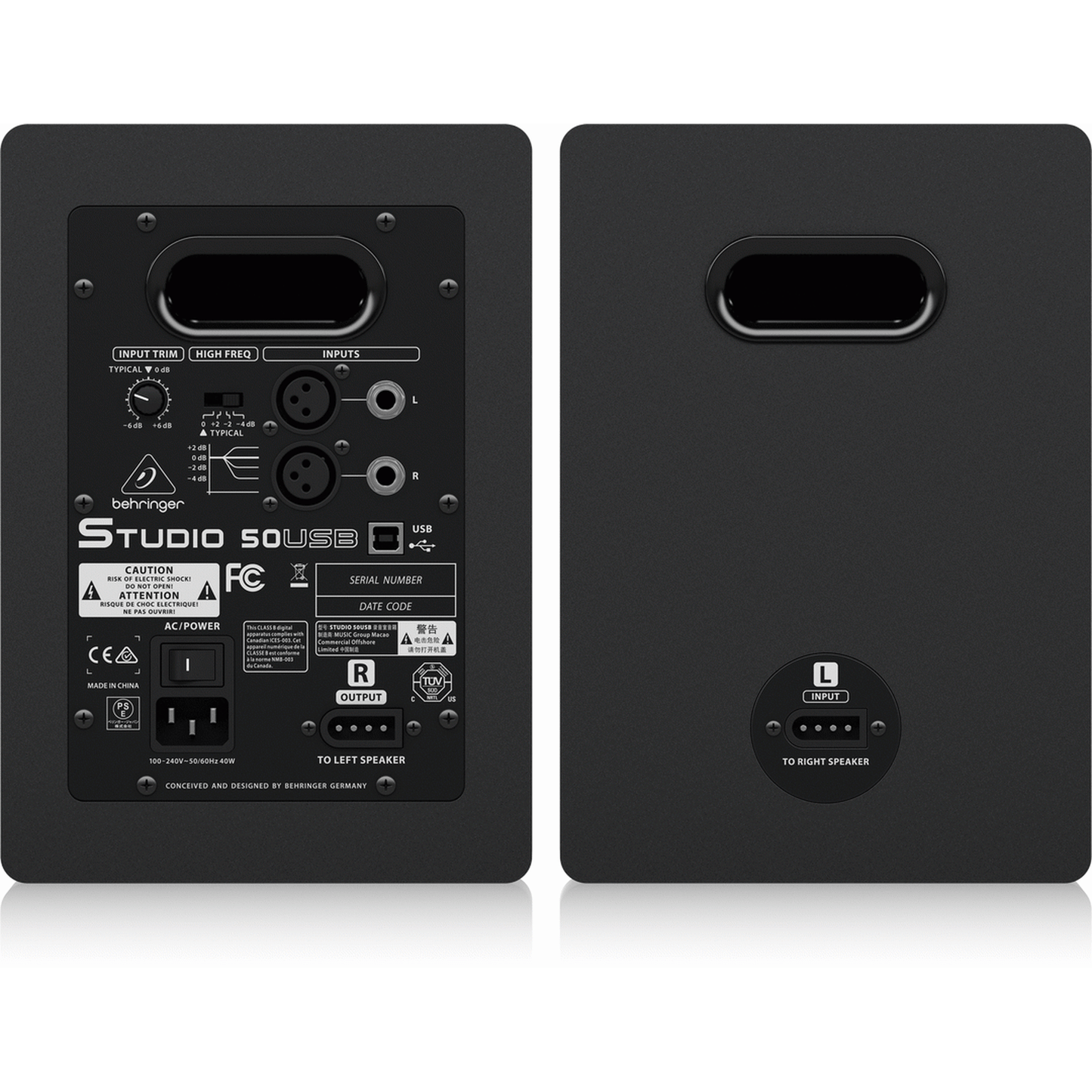 Behringer Studio 50USB Studio Monitors (Pair) from Joondalup Music Centre 4