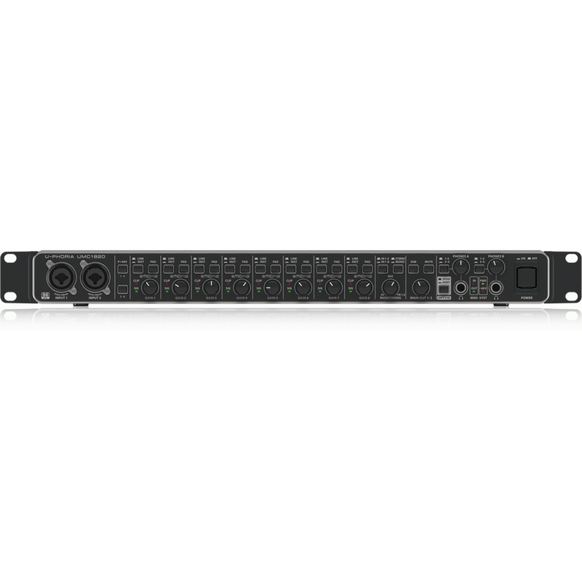 Behringer U-Phoria UMC1820 Audio Interface from Joondalup Music Centre