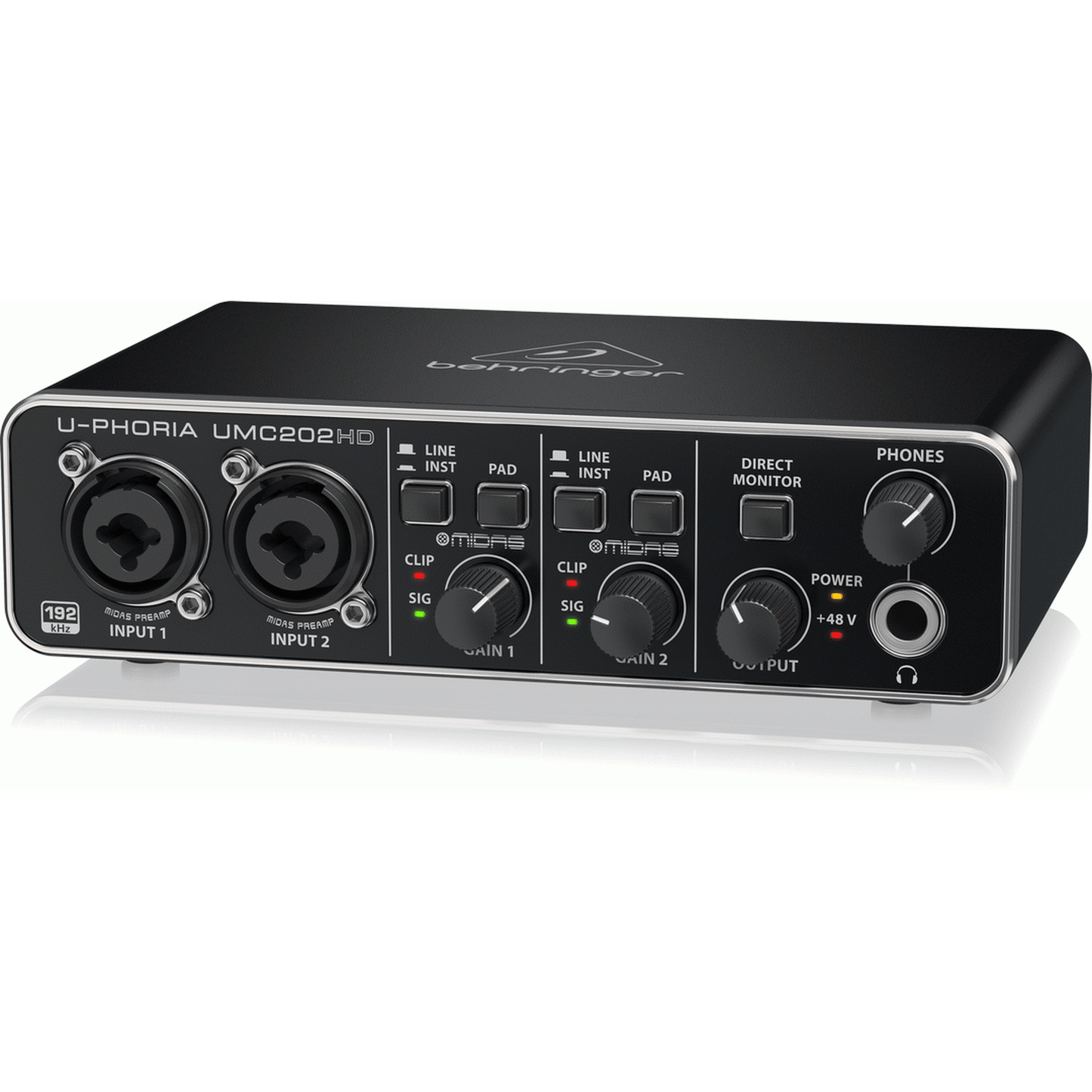 Behringer U-Phoria UMC202HD Audio Interface from Joondalup Music Centre 2