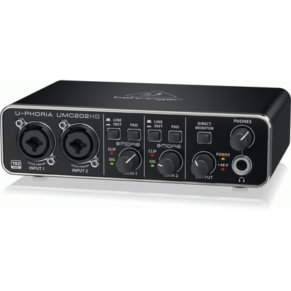 Behringer U-Phoria UMC202HD Audio Interface from Joondalup Music Centre 2